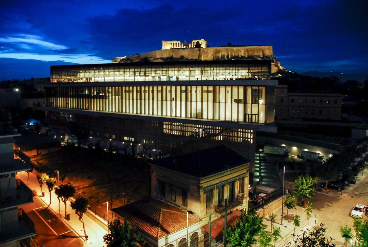 Apartment Acropolis Amazing Balcony View 3 Minutes Walking To The Museum Athen