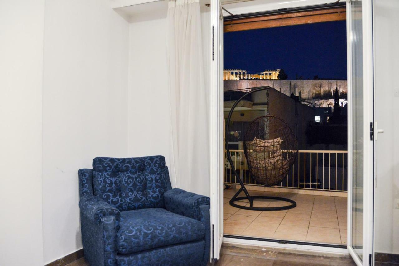 Acropolis Amazing Balcony View 3 Minutes Walking To The Museum Appartement